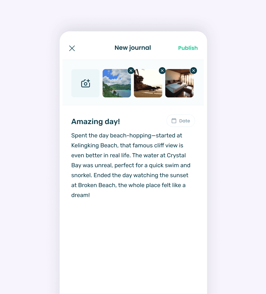 Feature visual